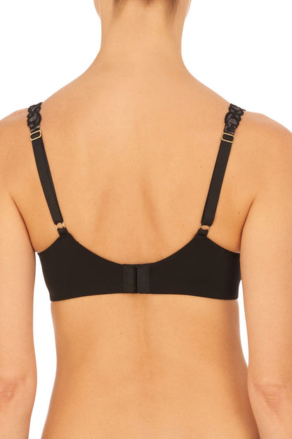 Natori Buy Pure Luxe Push-Up Underwire Bra in Black Online