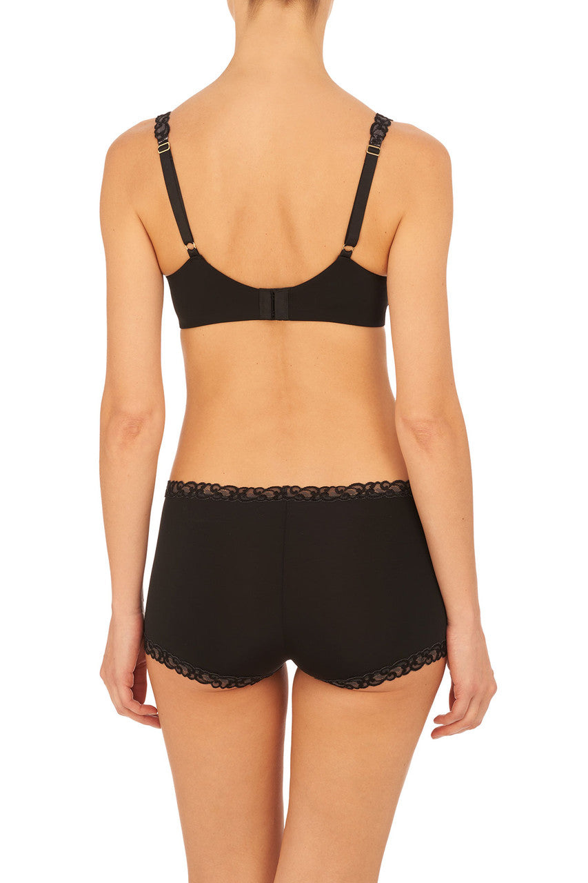 Natori Buy Pure Luxe Push-Up Underwire Bra in Black Online