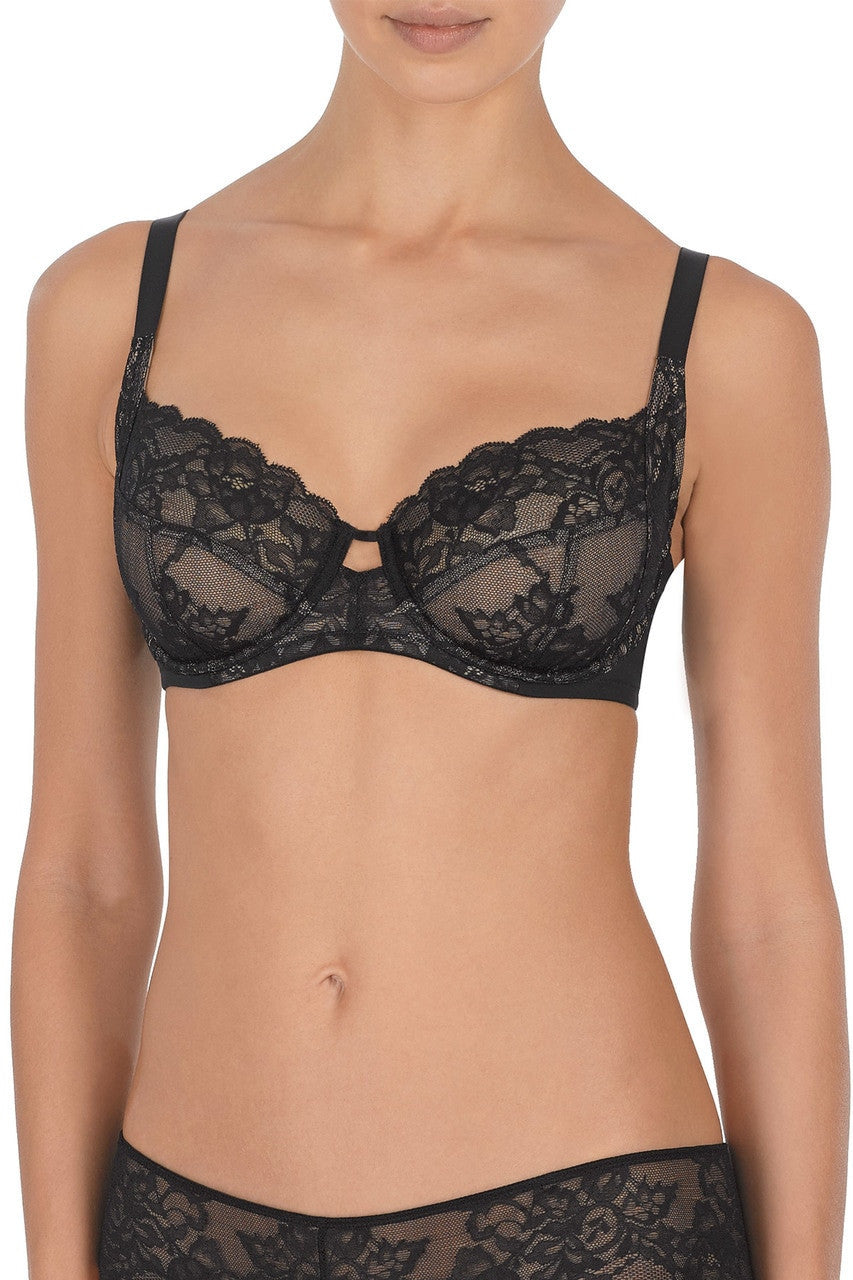 Natori Buy Statement Full Fit Bra in Black/Cafe Online