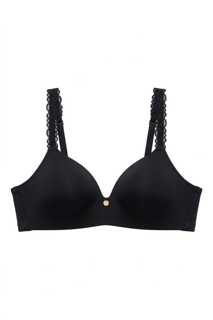 Natori Buy Pure Luxe Wireless Contour Bra in Black Online