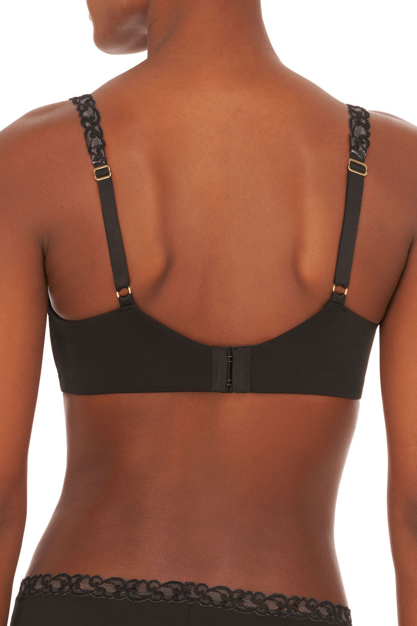 Natori Buy Pure Luxe Wireless Contour Bra in Black Online