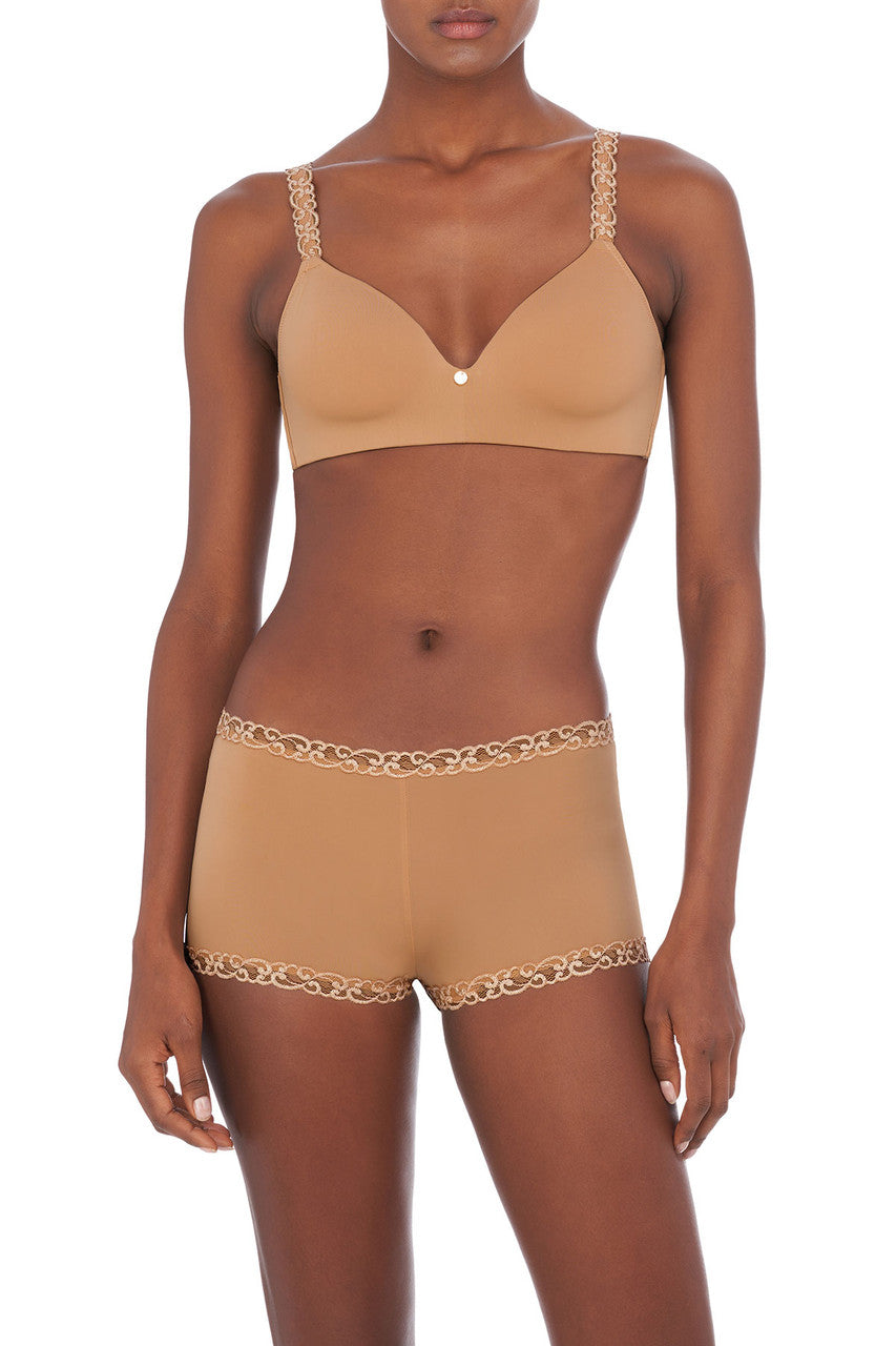 Natori Buy Pure Luxe Wireless Contour Bra in Café Online