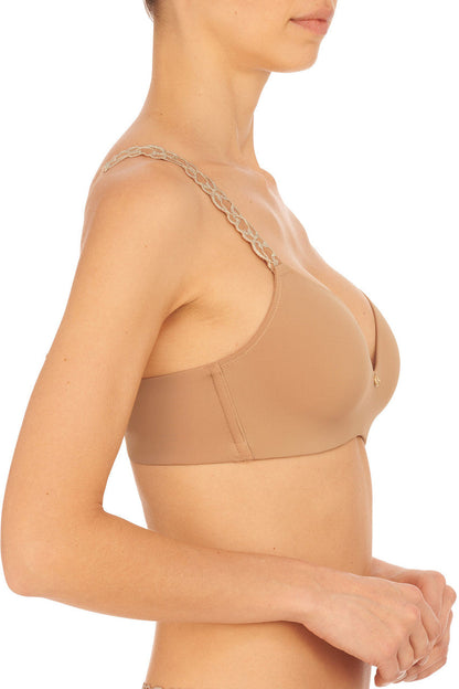 Natori Buy Pure Luxe Wireless Contour Bra in Café Online