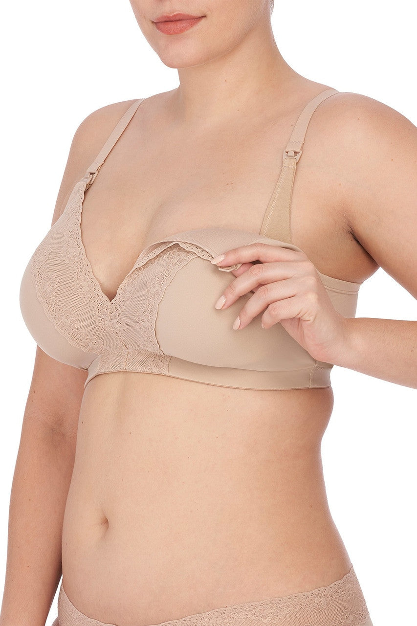 Natori Buy Bliss Perfection Wireless Maternity Bra in Cafe Online