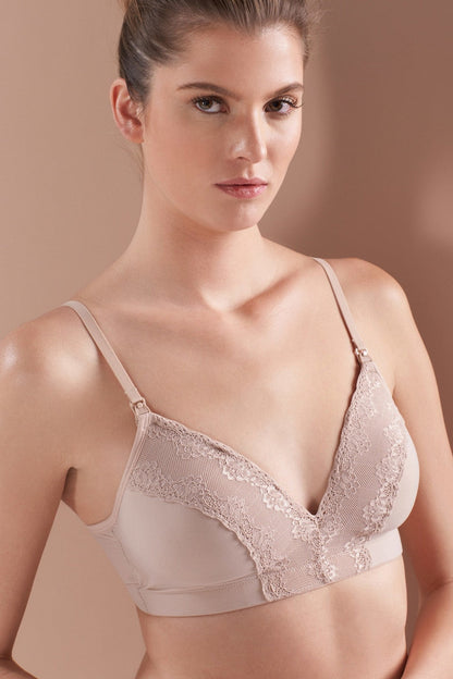 Natori Buy Bliss Perfection Wireless Maternity Bra in Cafe Online