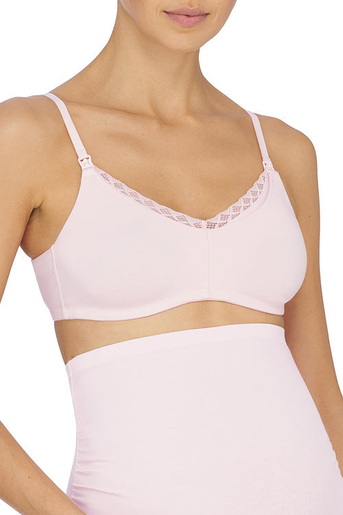 Natori Buy Bliss Maternity Wireless Bra in Blushing Pink Online