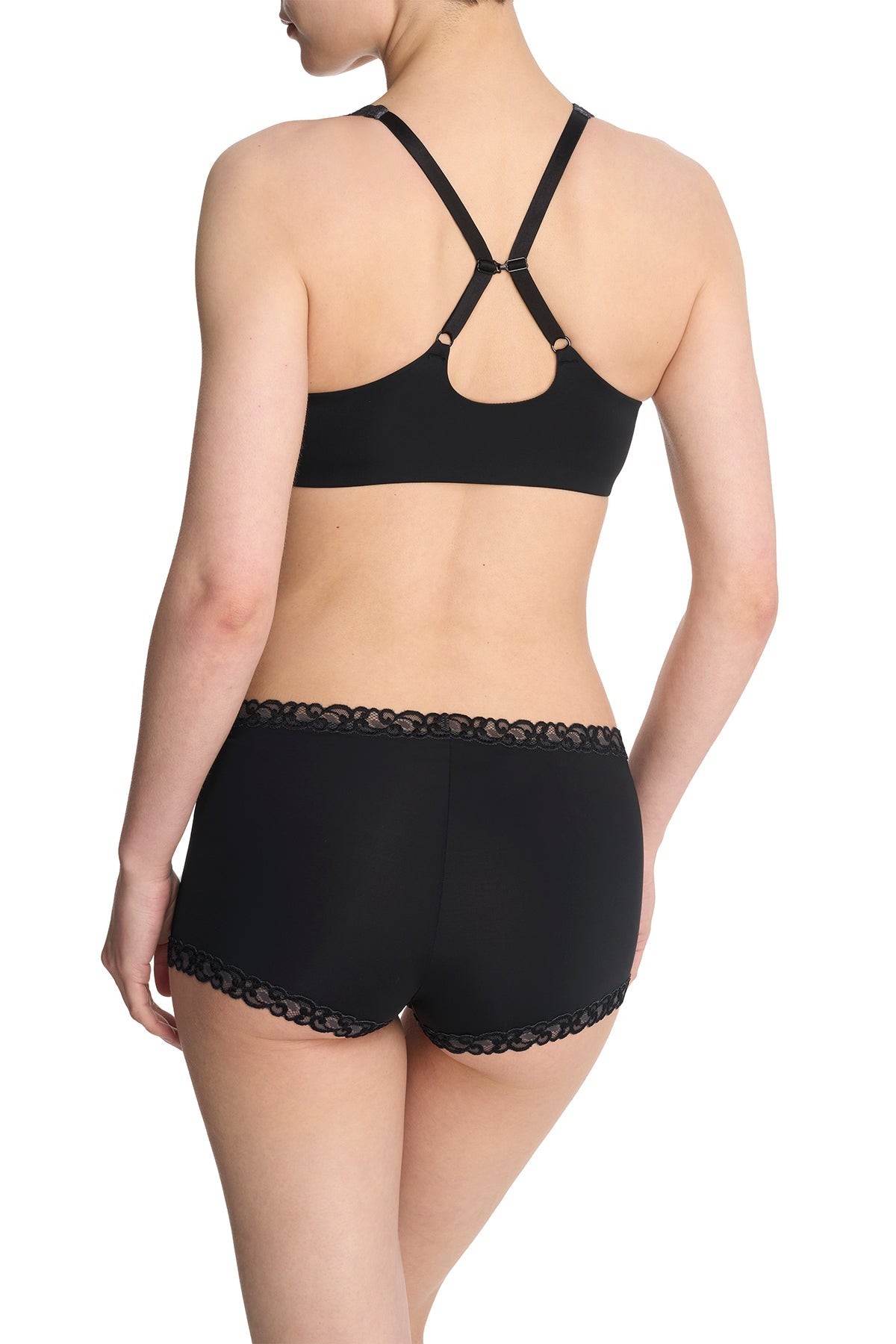 Natori Pure Luxe Convertible Front Close Contour Underwire Bra