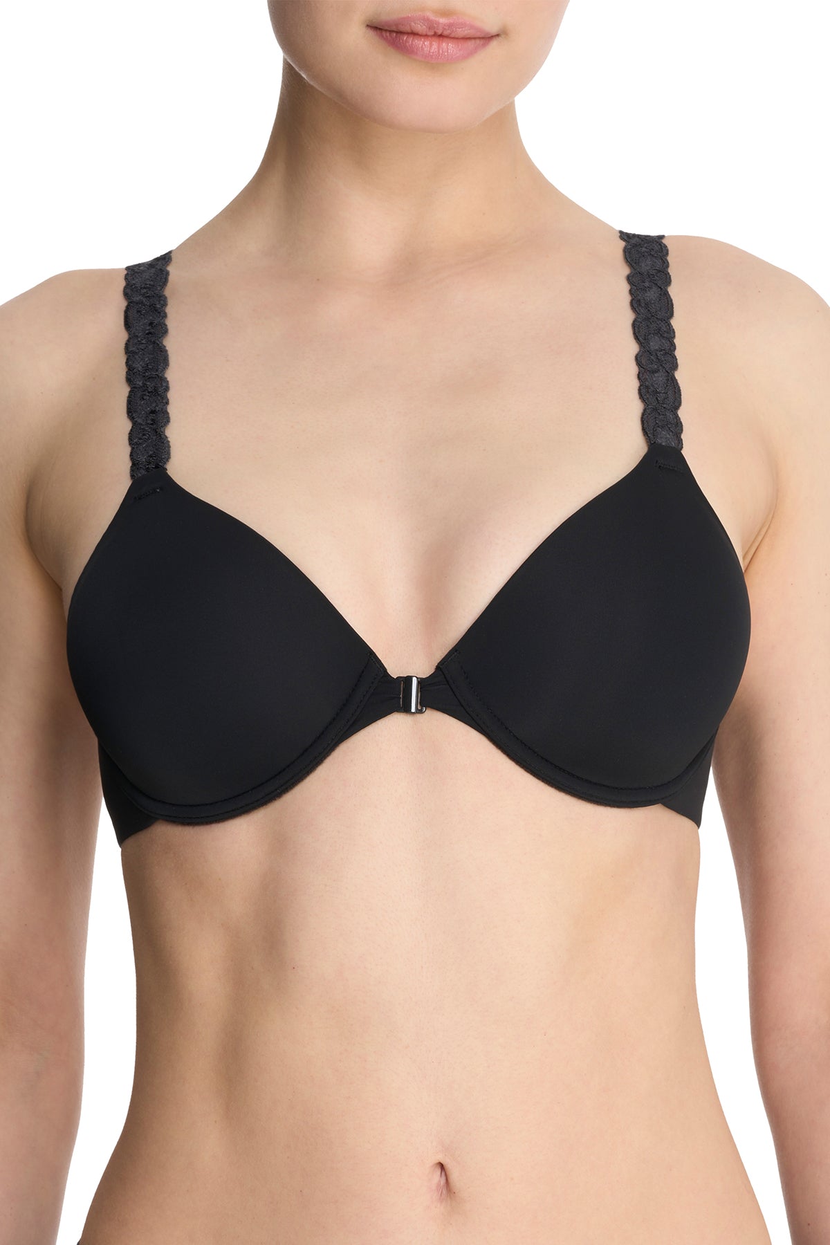 Natori Pure Luxe Convertible Front Close Contour Underwire Bra