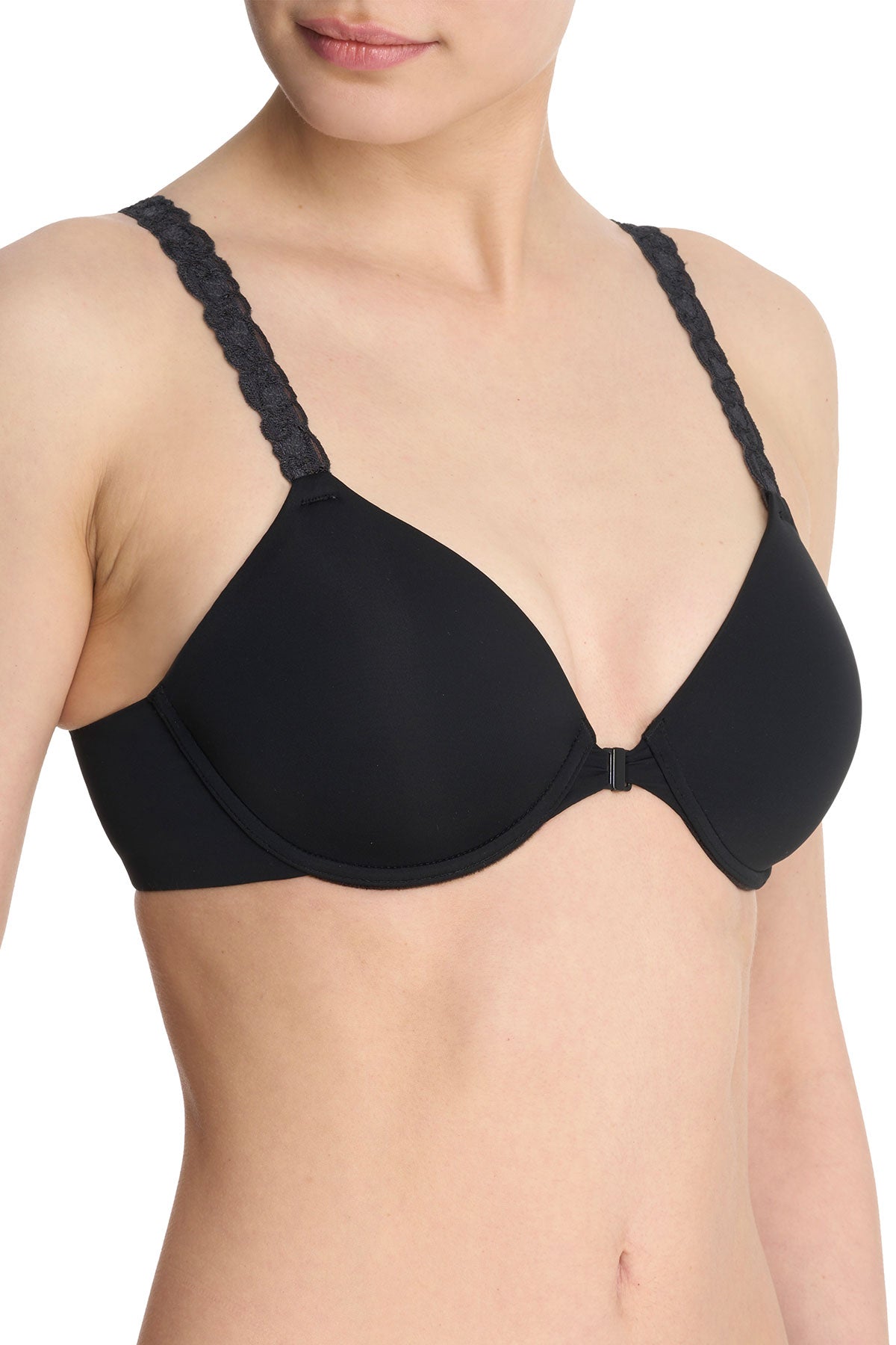Natori Pure Luxe Convertible Front Close Contour Underwire Bra