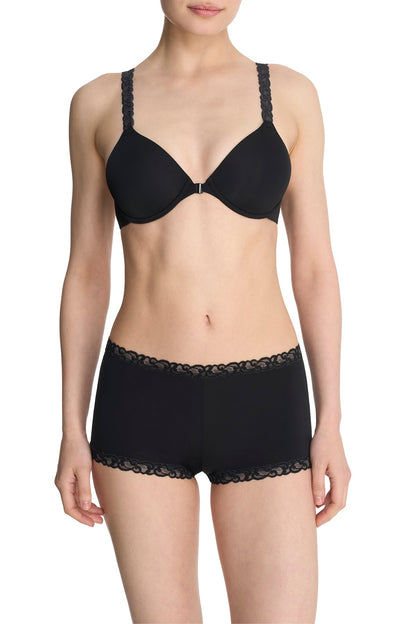 Natori Pure Luxe Convertible Front Close Contour Underwire Bra