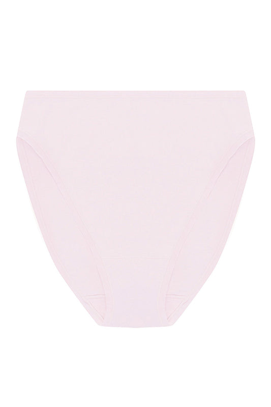 Natori Bliss Bare Cotton High Cut Brief