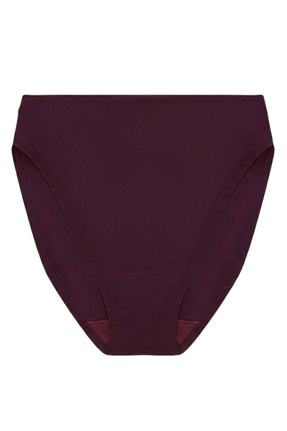 Natori Bliss Bare Cotton High Cut Brief