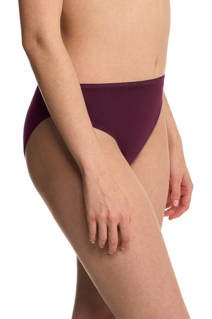 Natori Bliss Bare Cotton High Cut Brief