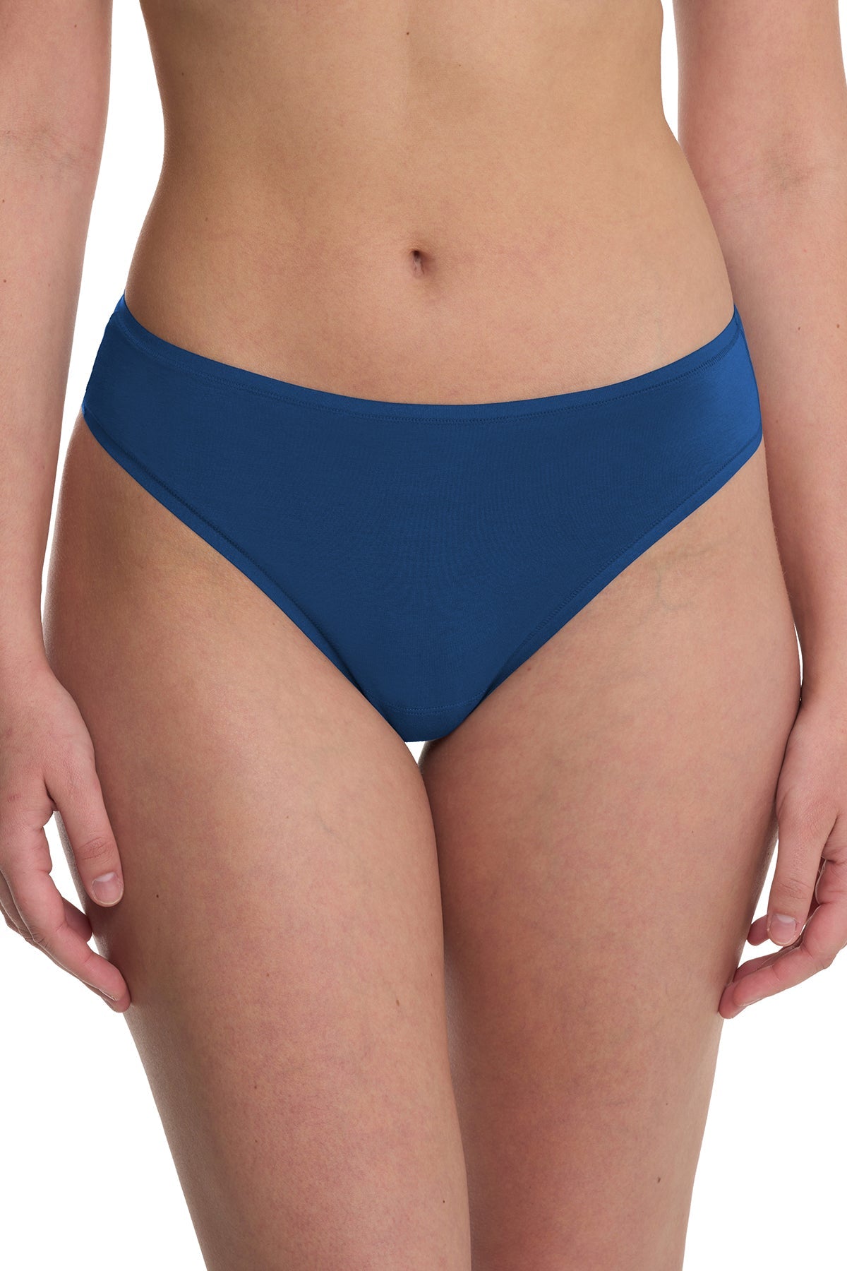 Natori Bliss Bare Cotton Thong 3-Pack