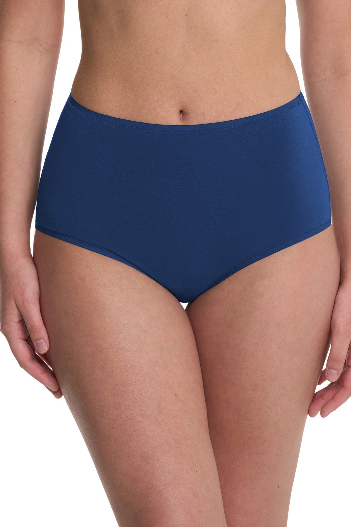 Natori Bliss Bare Cotton High Waist Brief