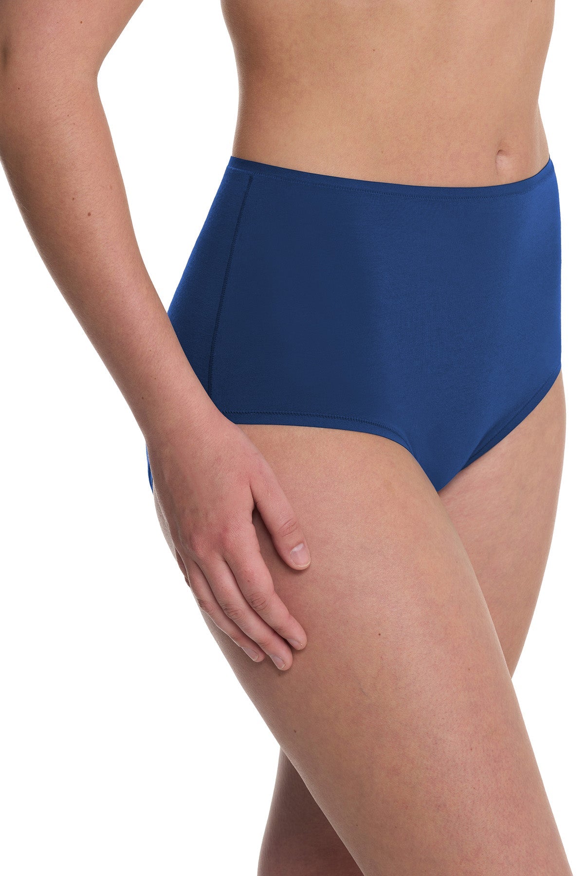 Natori Bliss Bare Cotton High Waist Brief