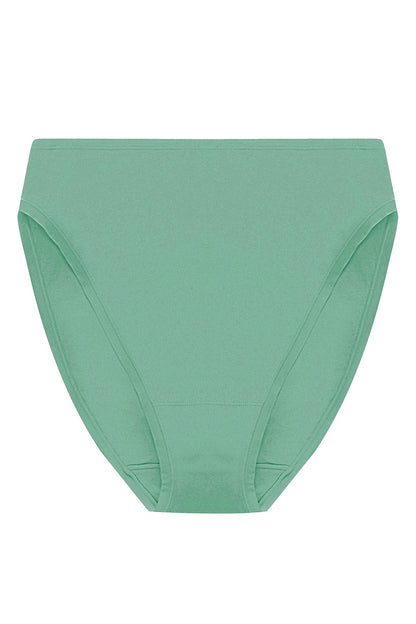 Natori Bliss Bare Cotton High Cut Brief
