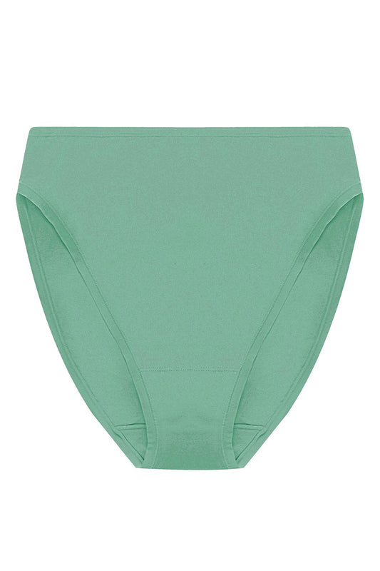 Natori Bliss Bare Cotton High Cut Brief