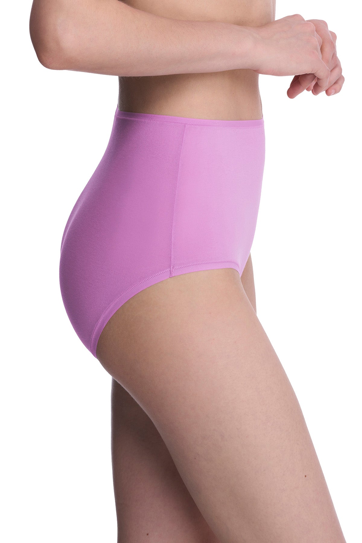 Natori Bliss Bare Cotton High Waist Brief
