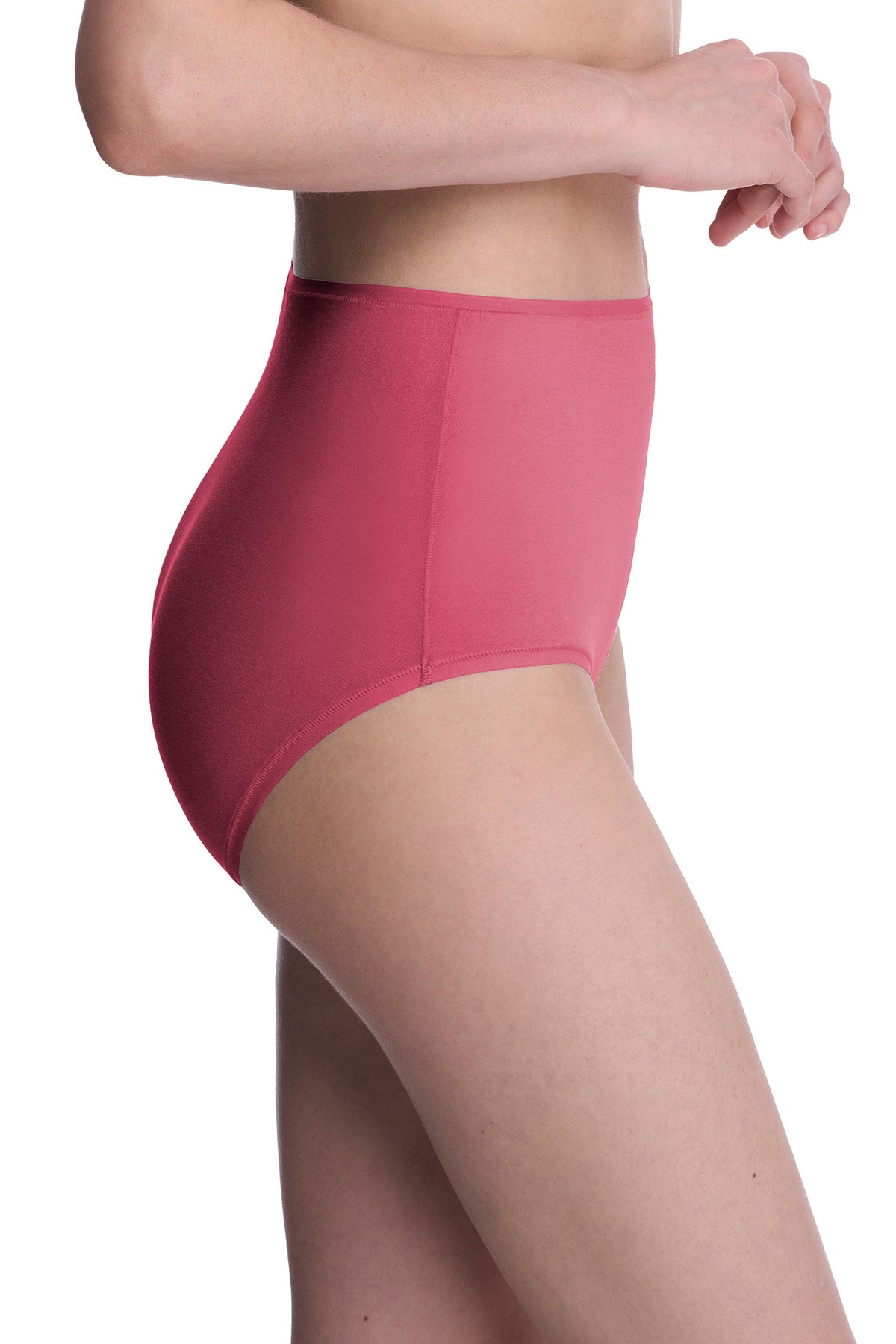 Natori Bliss Bare Cotton High Waist Brief