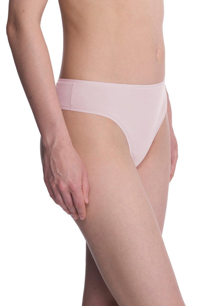 Natori Bliss Bare Cotton Thong