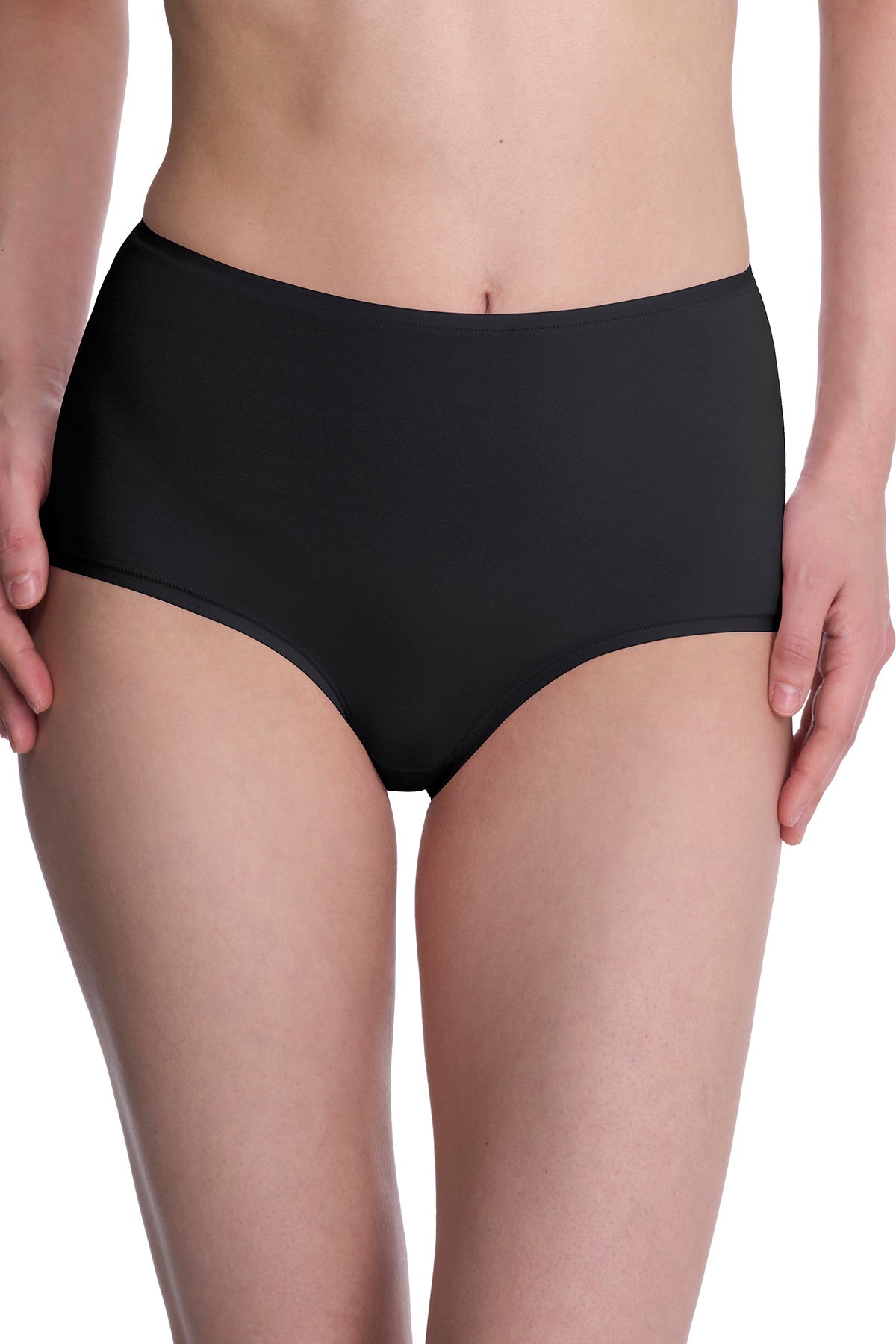 Natori Bliss Bare Cotton High Waist Brief