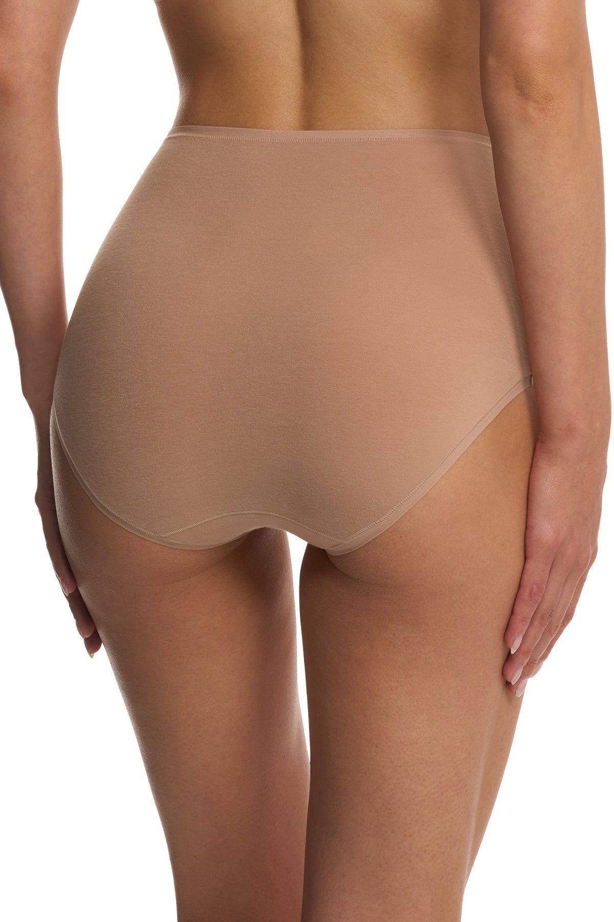 Natori Bliss Bare Cotton High Waist Brief