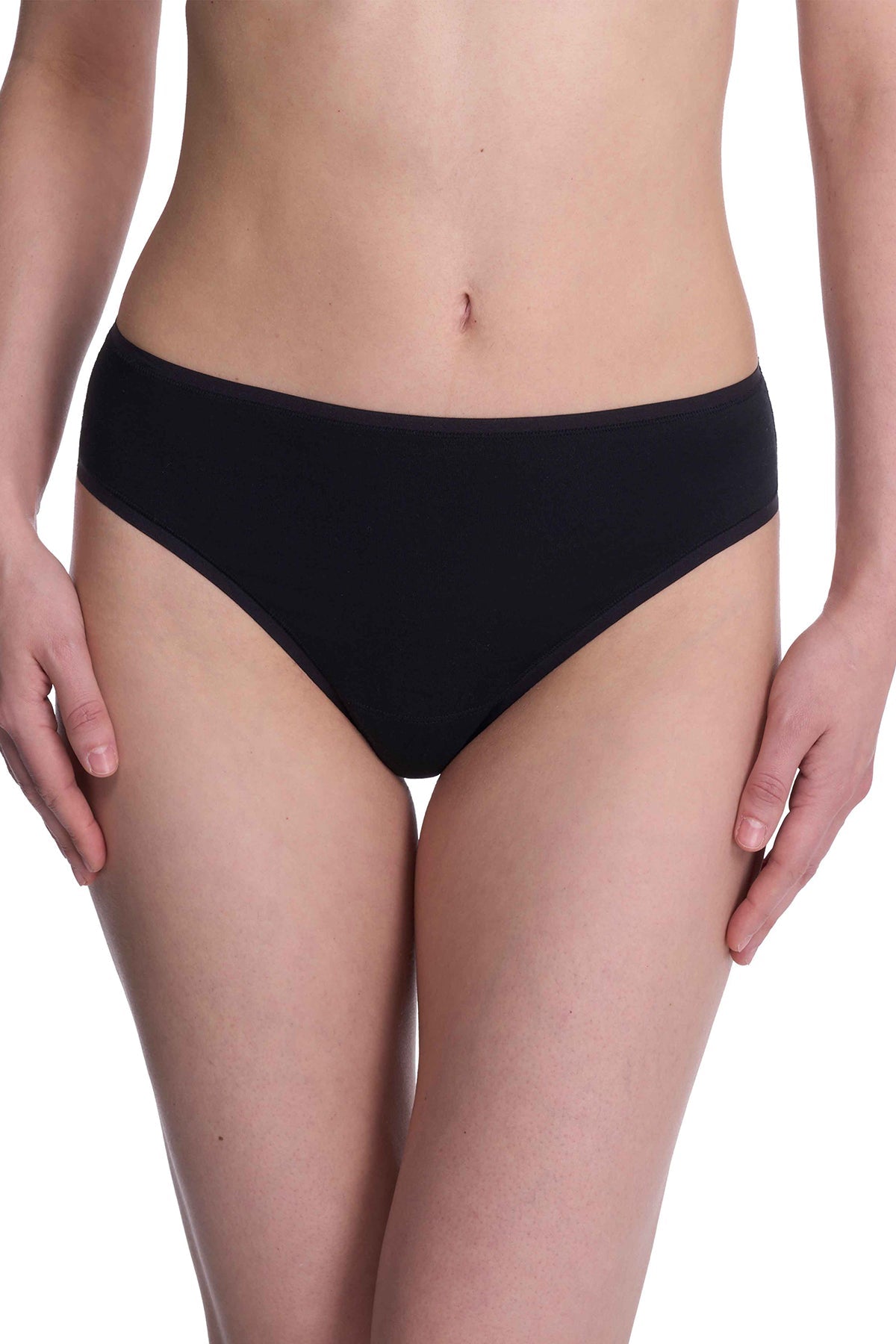 Natori Bliss Bare Cotton Thong 3-Pack