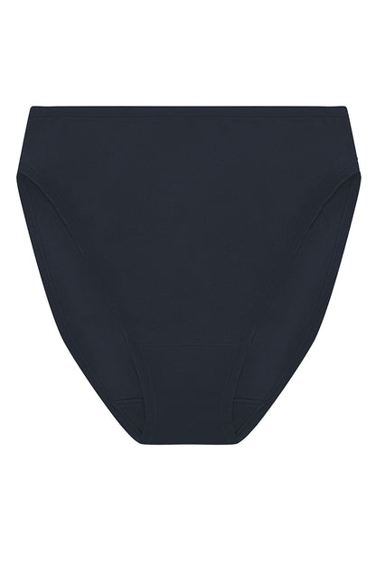 Natori Bliss Bare Cotton High Cut Brief