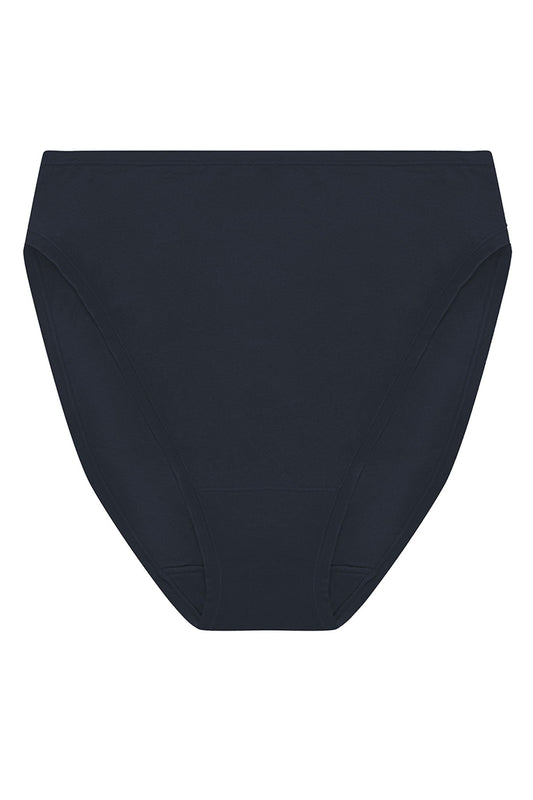 Natori Bliss Bare Cotton High Cut Brief