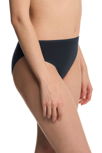 Natori Bliss Bare Cotton High Cut Brief