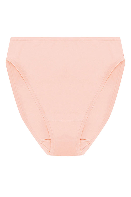Natori Bliss Bare Cotton High Cut Brief