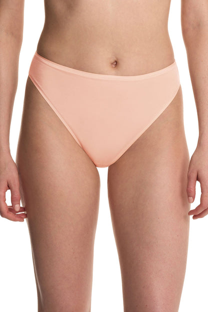 Natori Bliss Bare Cotton High Cut Brief