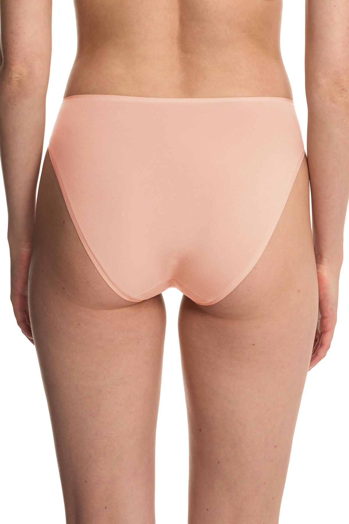 Natori Bliss Bare Cotton High Cut Brief