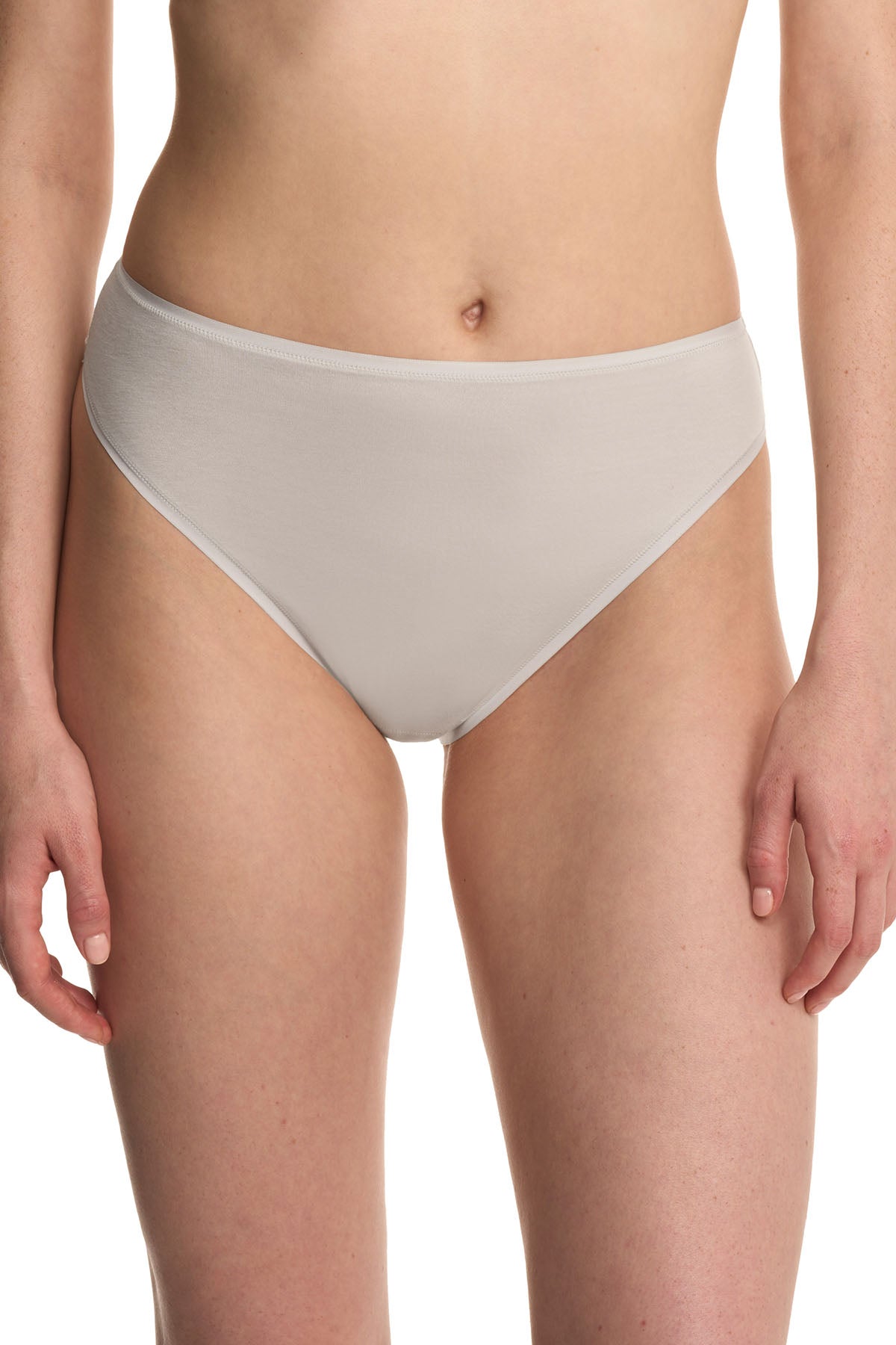 Natori Bliss Bare Cotton High Cut Brief