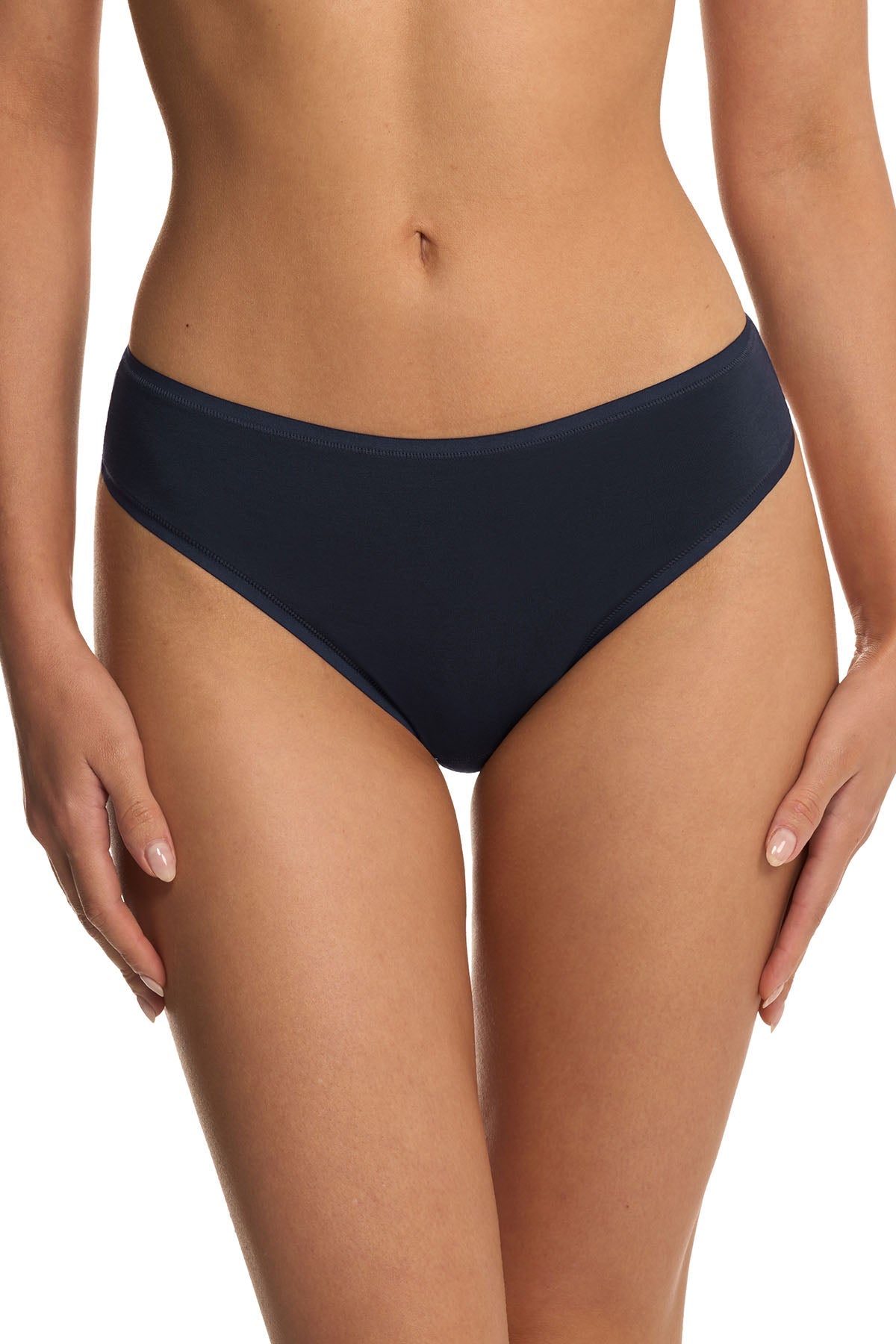 Natori Bliss Bare Cotton Thong