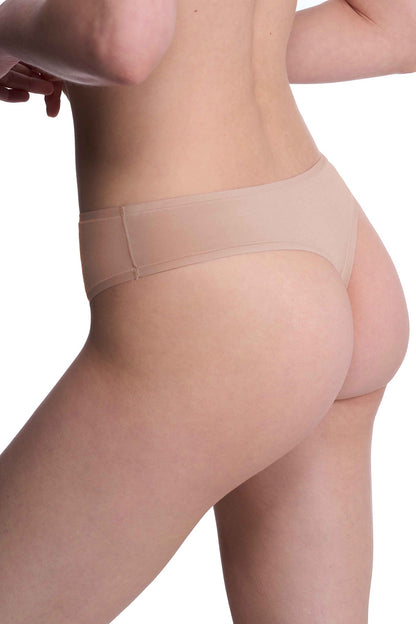 Natori Bliss Bare Cotton Thong