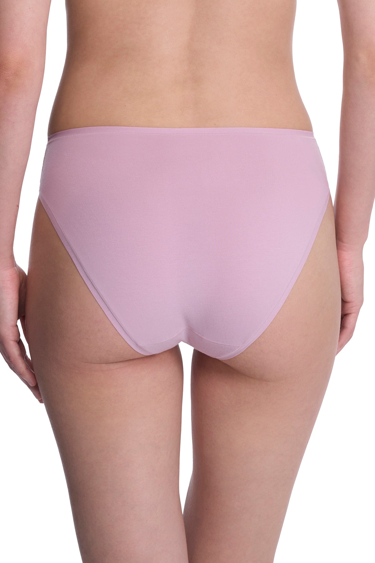 Natori Bliss Bare Cotton High Cut Brief