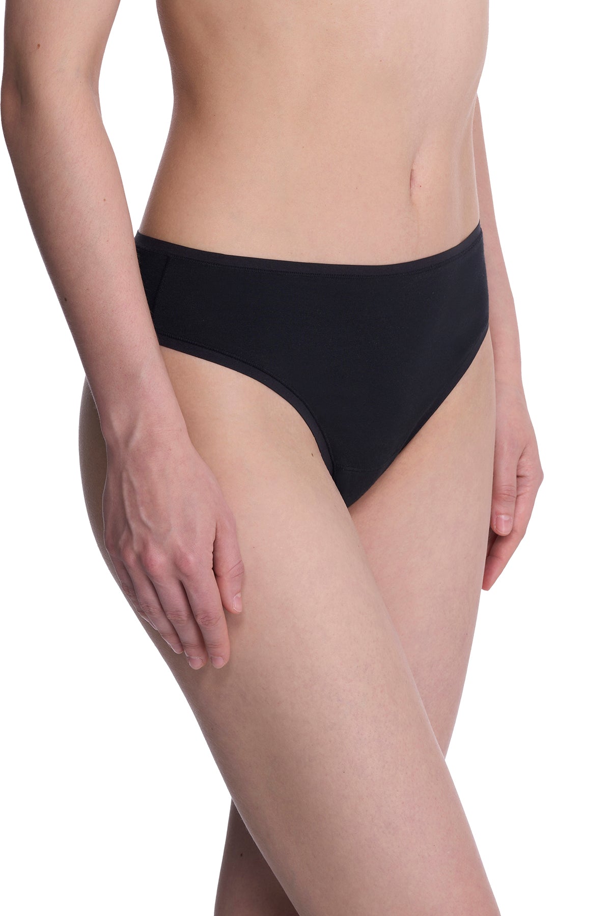 Natori Bliss Bare Cotton Thong