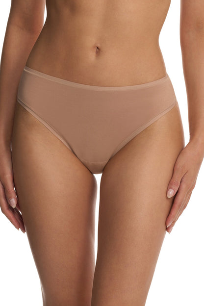 Natori Bliss Bare Cotton Thong