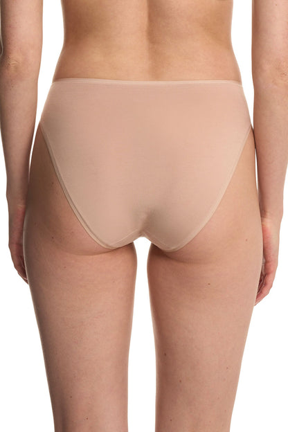 Natori Bliss Bare Cotton High Cut Brief