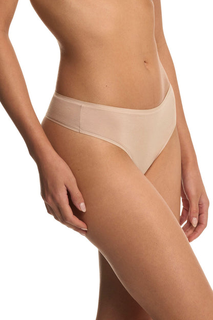 Natori Bliss Bare Cotton Thong