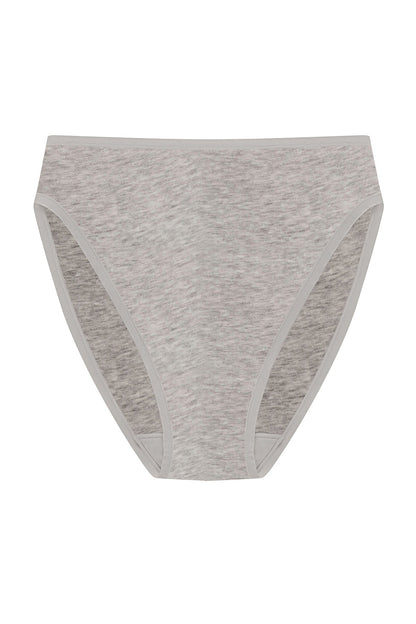 Natori Bliss Bare Cotton High Cut Brief