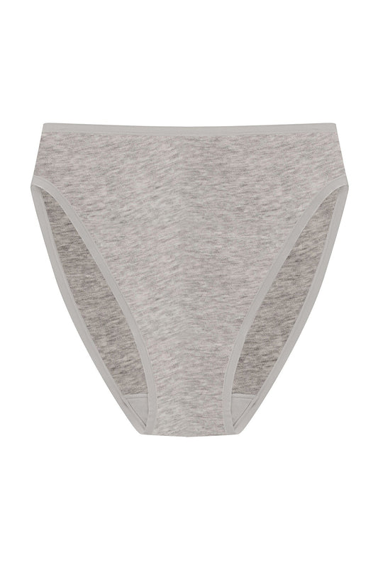 Natori Bliss Bare Cotton High Cut Brief