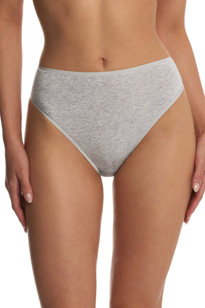 Natori Bliss Bare Cotton High Cut Brief