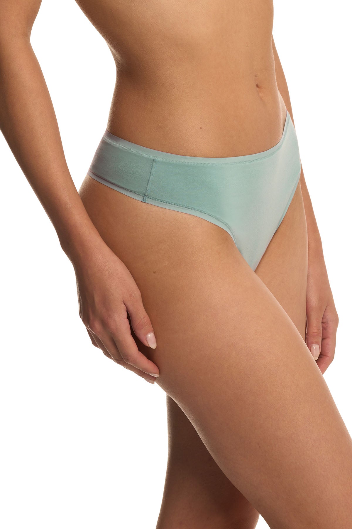 Natori Bliss Bare Cotton Thong