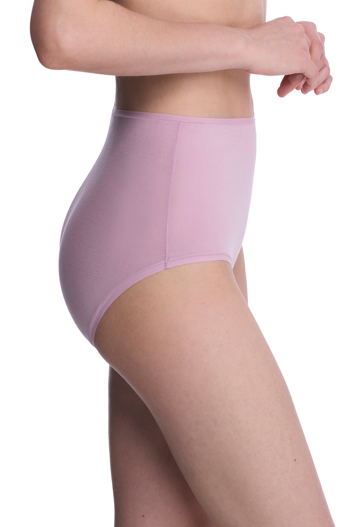 Natori Bliss Bare Cotton High Waist Brief