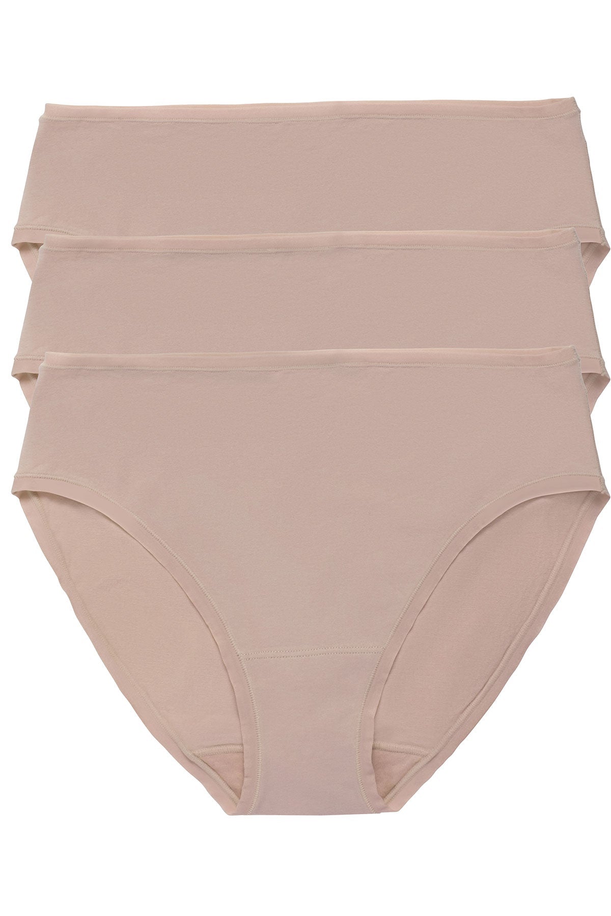 Natori Bliss Bare Cotton Hipster 3-Pack