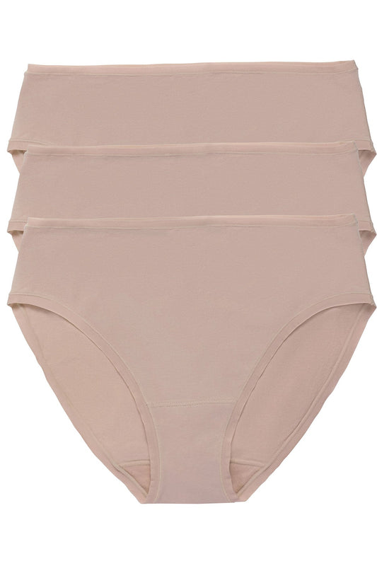 Natori Bliss Bare Cotton Hipster 3-Pack