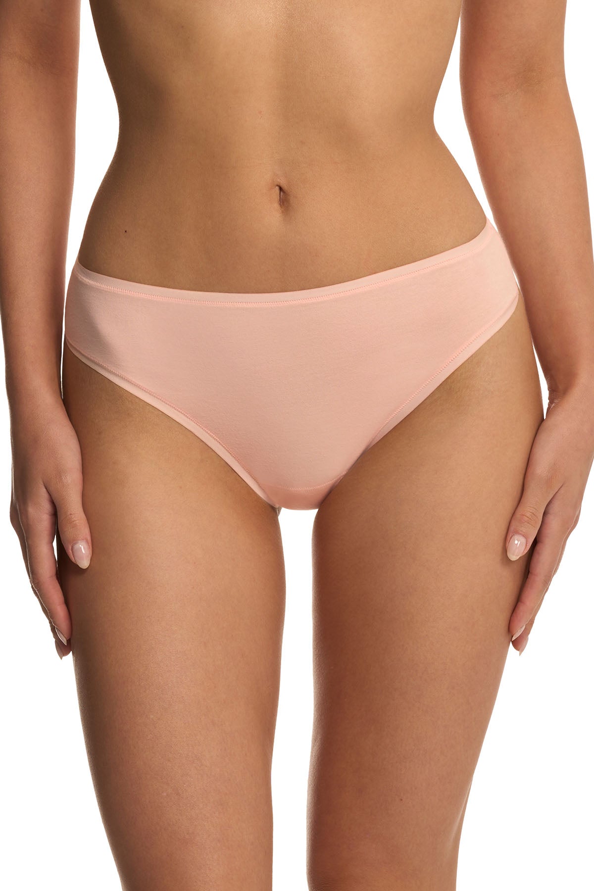 Natori Bliss Bare Cotton Thong